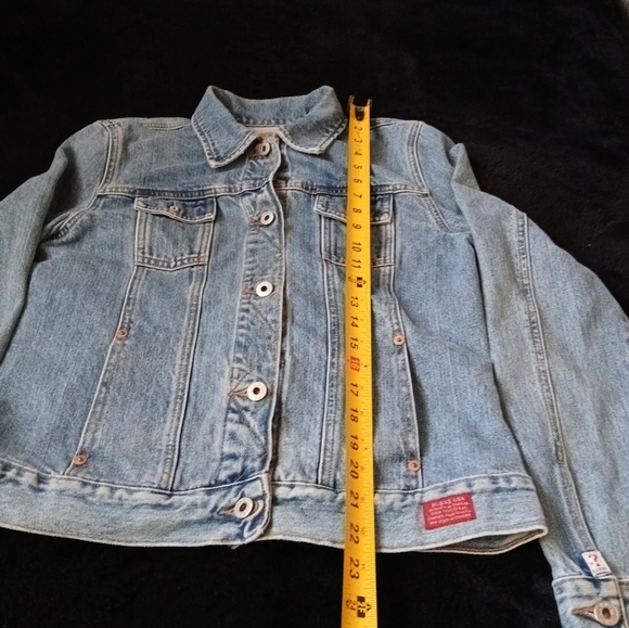 Vintage 90s Guess Denim Jacket Size Kids Medium - Picture 3 of 8